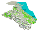 3D-модель Дагестана